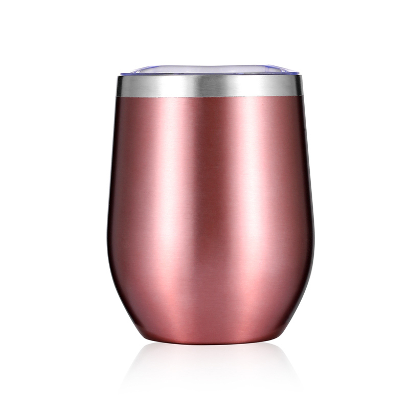 Rose Gold Insulated Wine Tumbler 2-Pack 355ml - alt image 0