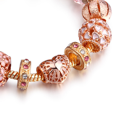European Charms Beads Bracelet - alt image 0
