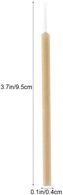 Bamboo Micro Brush 50 pieces in Kraft Box - alt image 1