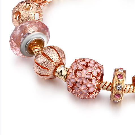 European Charms Beads Bracelet - alt image 1