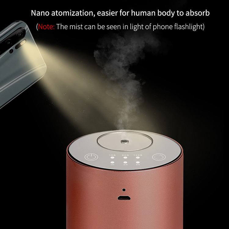 Portable Rechargeable Car Aroma Oil Nebuliser Diffuser - alt image 8