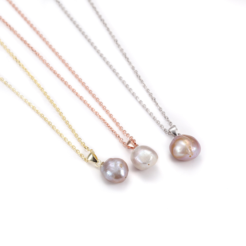Fresh Water Pearl Pendant Necklace - main image