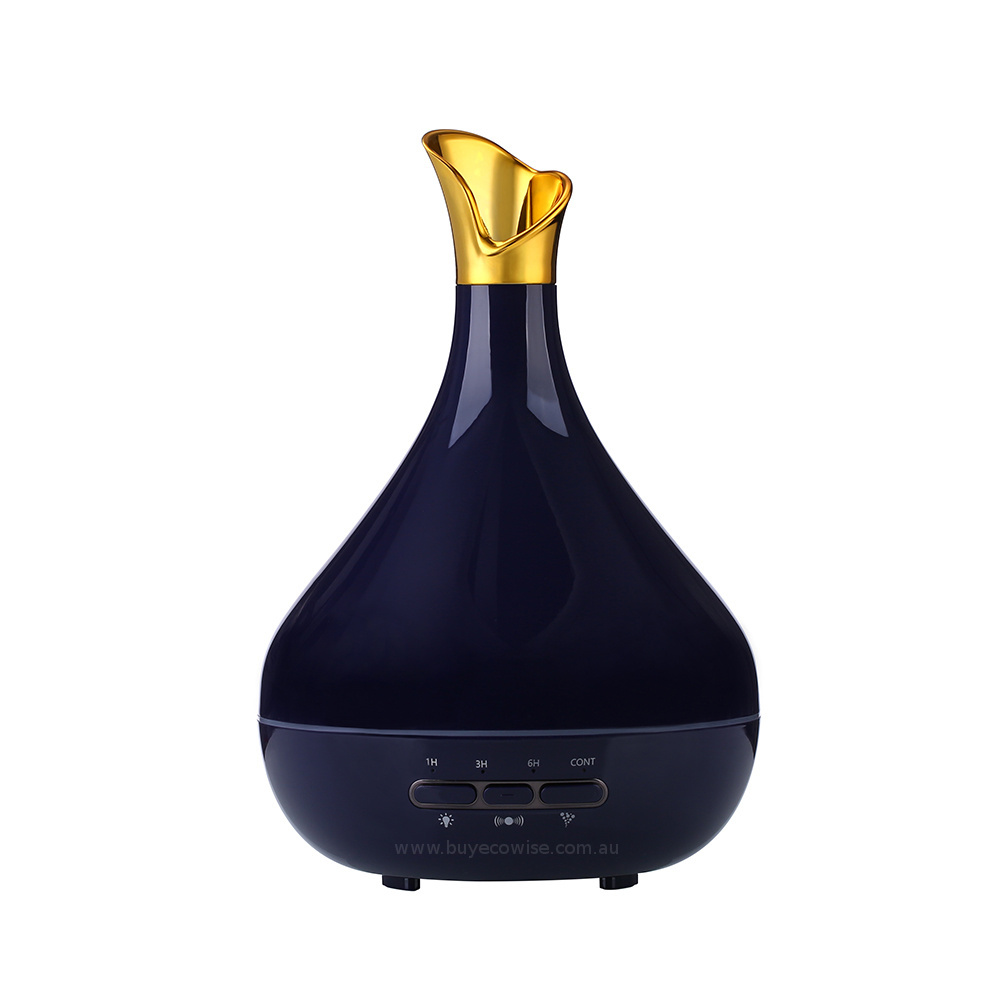 Purple Ultrasonic Aroma Diffuser Humidifier Nebuliser - main image