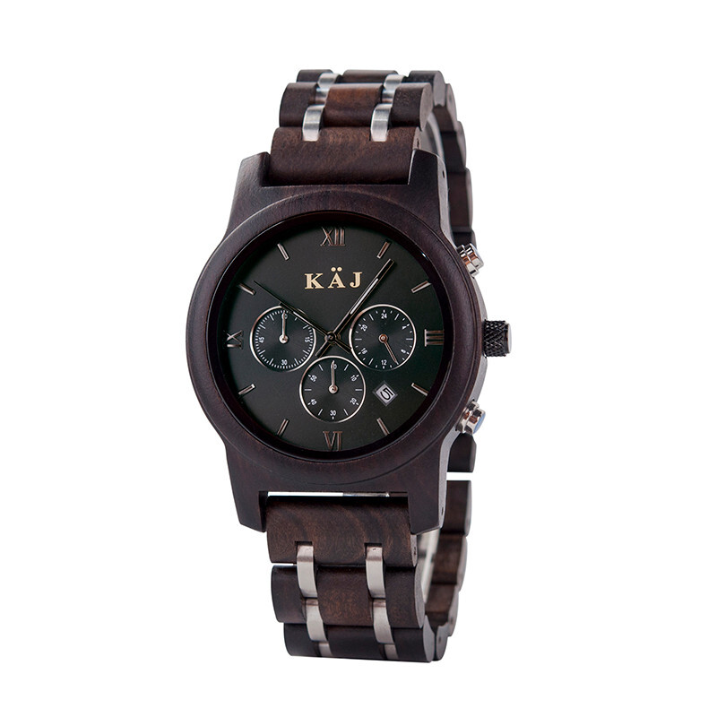 Automatic Wooden Watch for Men - main image