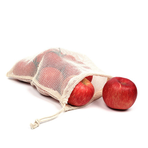 Reusable Cotton Grocery Mesh Bags