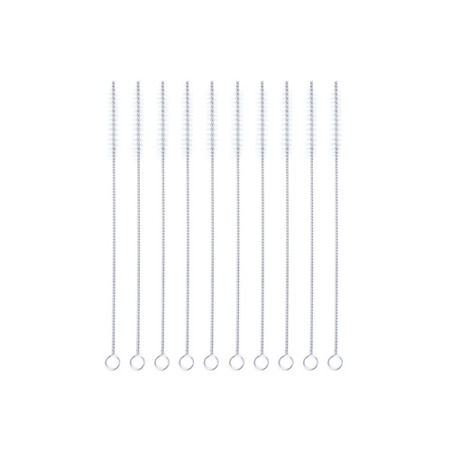 10 Pack Stainless Steel Straw Cleaning Brush