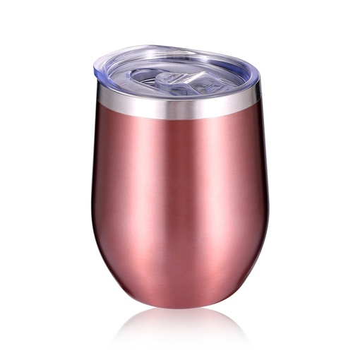 Rose Gold Insulated Wine Tumbler 2-Pack 355ml