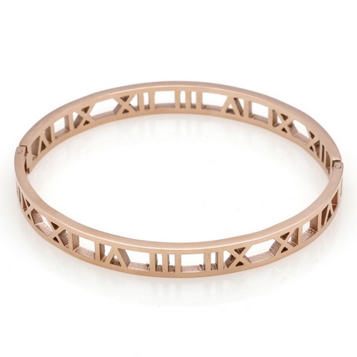 Roman Numeral Bangle Bracelet